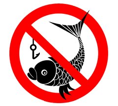 Знак Забороняється ловити рибу