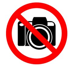 Забороняється знімати на фото