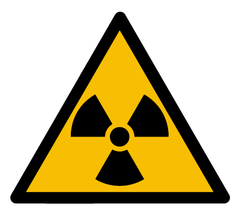 Знак Радиоактивный материал