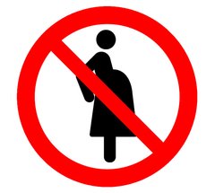 Знак Запрещено беременным женщинам