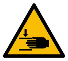 Обережно Можливе травмування рук