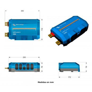 Соединительная шина Victron Energy Lynx DIstributor, 290 x 170 x 80 мм