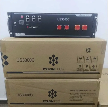 Акумулятор літійєвий Pylontech US3000C 3,5 квТ, 48 В, 3552 Втч, 3200 Втч, 442 х 420 х 132 мм