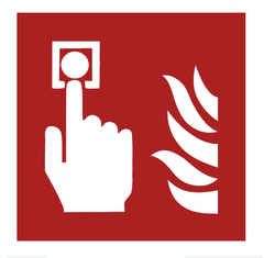 Знак Ручний пожежний сповіщувач